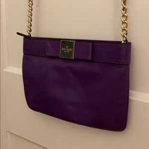 Kate spade purple cross body ♠️